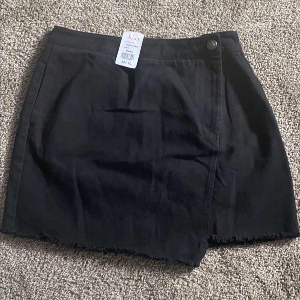 Black Urban Jean skirt